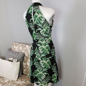Belle Vere palm leaf dress
